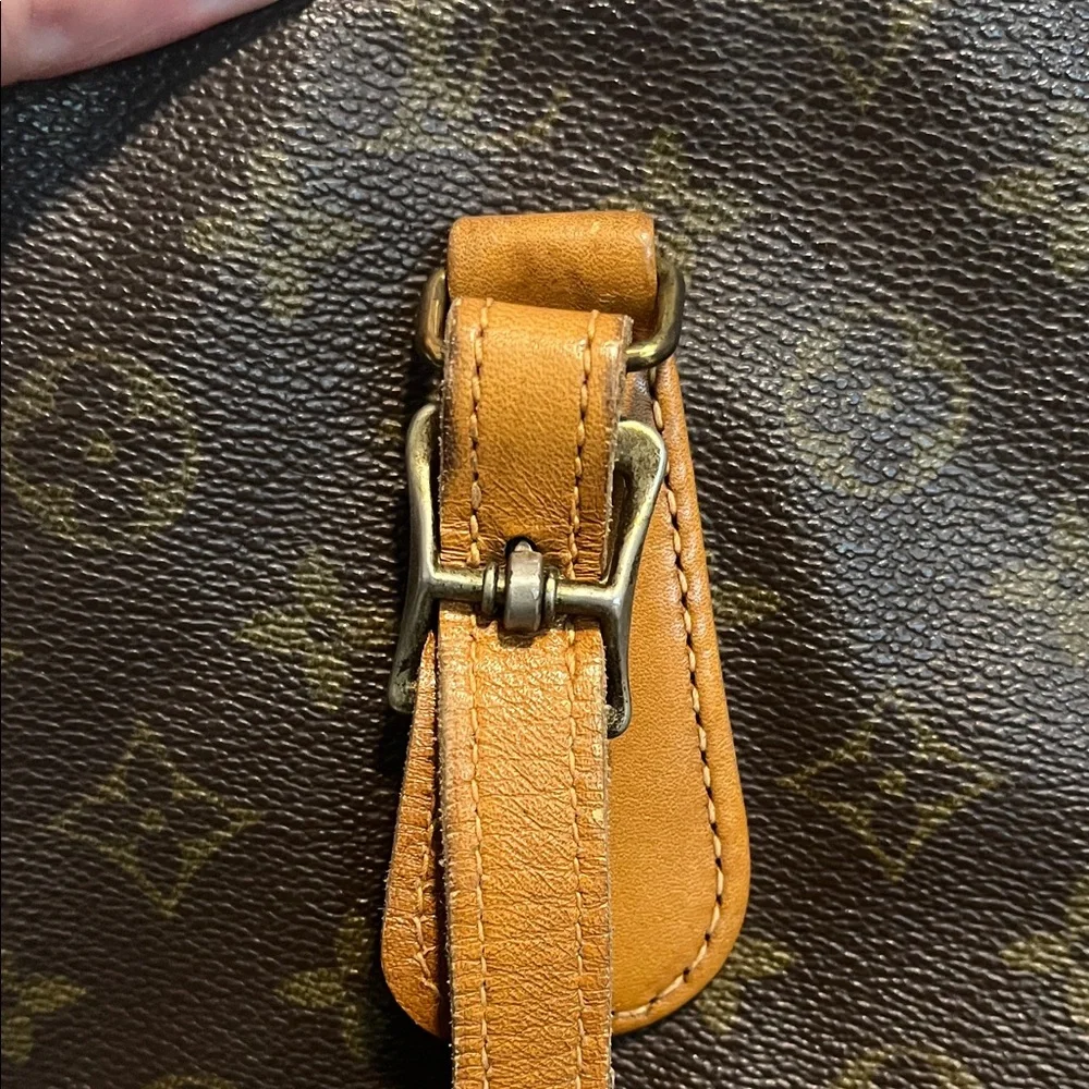 Louis Vuitton Vintage Brown Monogram Tote Bucket Bag - Picture 7 of 17